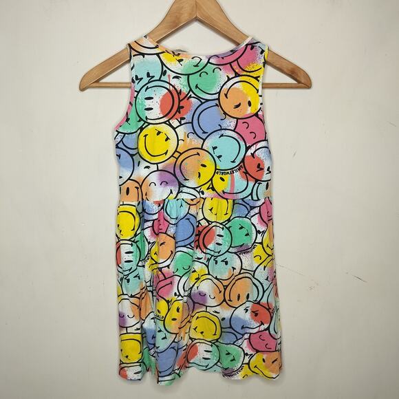 H&M Smiley World Girls Dress Sleeveless Colorful Happy Fun - Picture 7 of 7